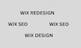 design wix website, redesign wix and do wix SEO
