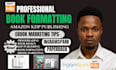 do amazon kdp formatting and proofreading book publishing on amazon, ingramspark