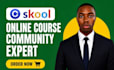 skool community setup skool credit repair skool online course community setup
