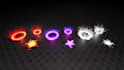 create stunning game vfx, particle system, shaders, in unity, godot game