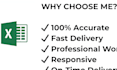 do accurate data entry, payroll processing, and excel tasks