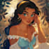 do cute disney cartoon portrait