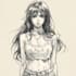 draw rough sketch anime style