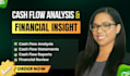 prepare cash flow statement and financial analysis to fix cash flow issues fast