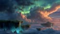 design amazing fantasy landscape