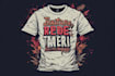 make a  typography christian tshirt design