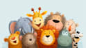 do animals cartoon illustration