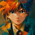 do anime character art