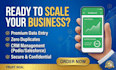 do expert real estate skip tracing and bulk data entry