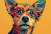 draw animal pop art dog cat pet potrait