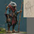 create character art and creature concept art in