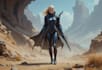design futuristic sci fi character illustration