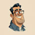 design a cartoon logo character
