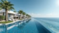 do 3d resort design, beach resort, landscape rendering, master plan