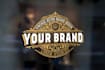 design good looking vintage, victorian logo