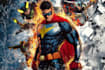design superhero comic cover illustration