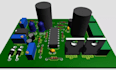 do advanced pcb design power supply schematic layout esp32 led mcu board kicad