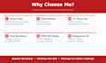 create professional angular website using apis and modern UI
