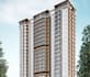 3d model from google map, high rise residential, tower building,apartment render