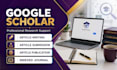 write and publish research article on google scholar  indexed journal