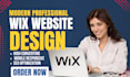 build responsive buisness wix website design redesign wix website development