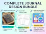 kdp aesthetic journal and planner interior