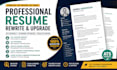write and upgrade your resume, cv, cover letter, linkedin