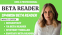 beta read your romance, fantasy thriller, ya beta reader, spanish beta reader