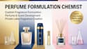 formulate custom perfume blends, fragrances, cologne, oil blends and scent