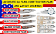 produce ga plans, construction plans and ship vessel layout drawings