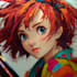 draw anime, original character art