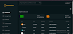 design and develop a professional crypto dashboard web app