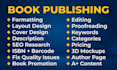 publish book on amazon kdp, book formatting, amazon kdp book publishing