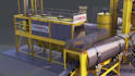 create realistic 3d industrial animation, machinery construction and automation