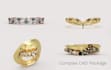 create a bespoke shaped wedding ring