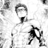 draw black and white comic superhero character line art