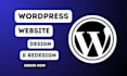 wordpress website design wordpress website redesign wordpress website design