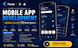 do flutter mobile app development, android ios app, flutter mobile app creation