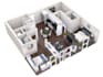 do 2d floor plan drawing and 3d modeling