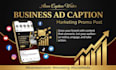 design professional social media posts and captions