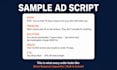 write high converting facebook and tiktok ad scripts for ecommerce