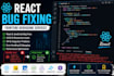 fix react, javascript, CSS and website errors fast