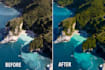 professionally edit landscape and travel photos