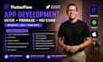build flutterflow app ui ux firebase mobile app builder no code android ios app