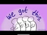 create a 2d hand drawn animated loop