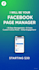 be your facebook page manager and canva post designer