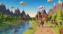 create game ready low poly 3d assets props and environment for unity unreal