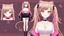 draw and rig live2d vtuber model anime vtuber 2d vtuber model vtuber commission
