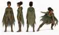draw hand drawn character turnaround sheet and expressions