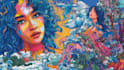create a face into color vector art portrait
